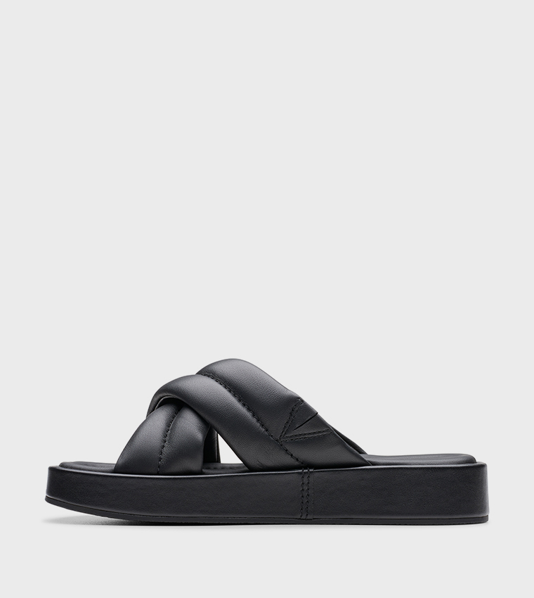 ALDA GLIDE Quilted Platform Sandal