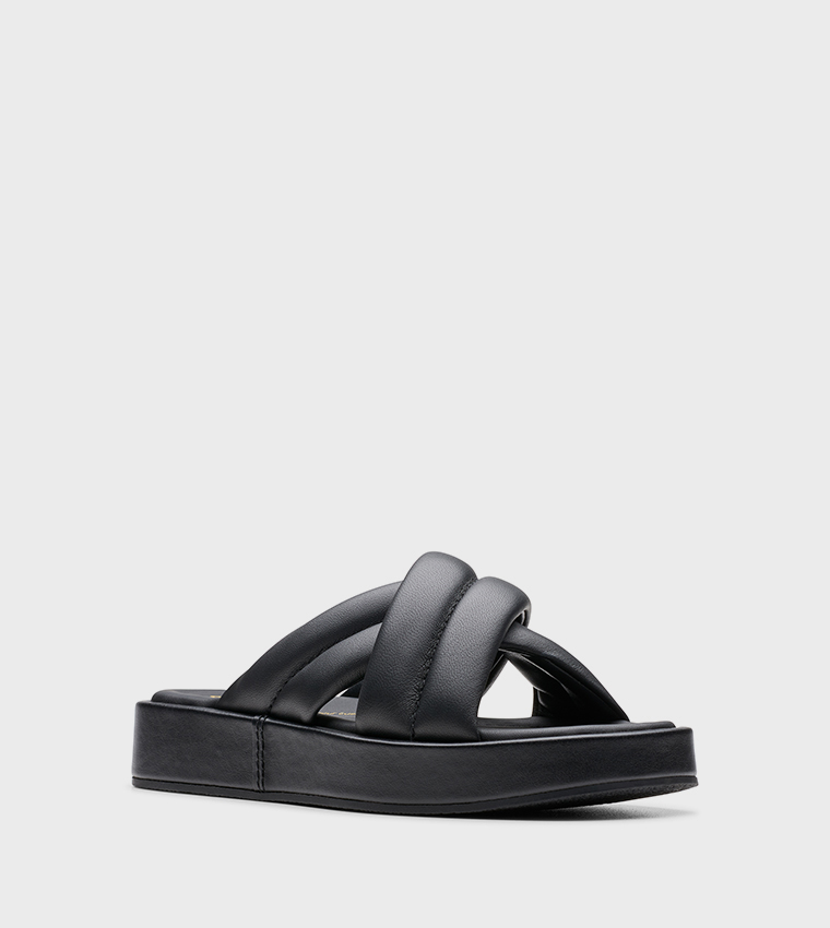 ALDA GLIDE Quilted Platform Sandal