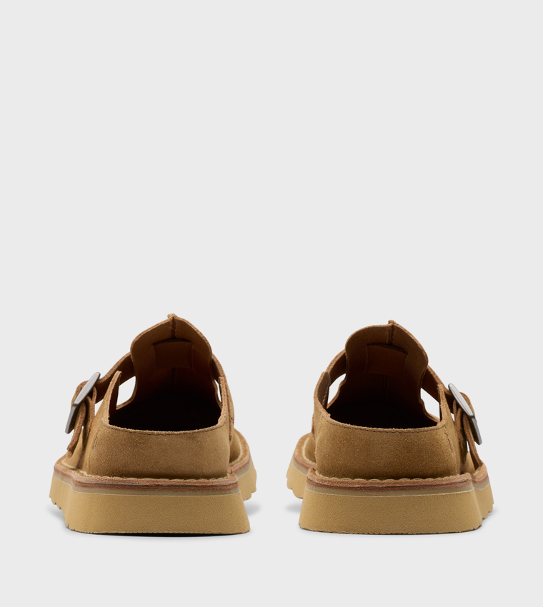 SOLSBURY MULE Suede Slip-Ons