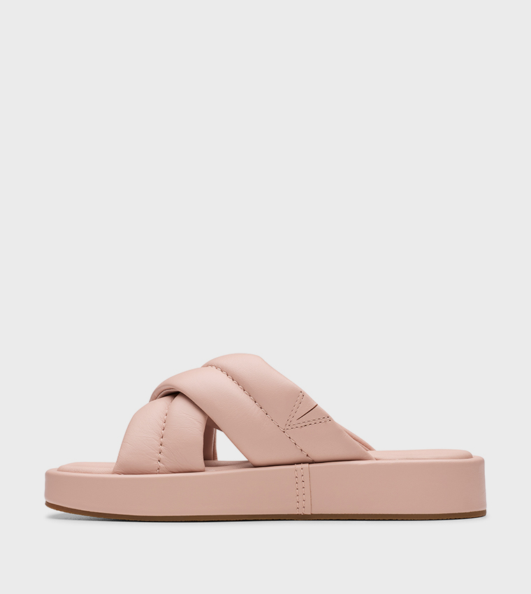 ALDA GLIDE Quilted Platform Sandal