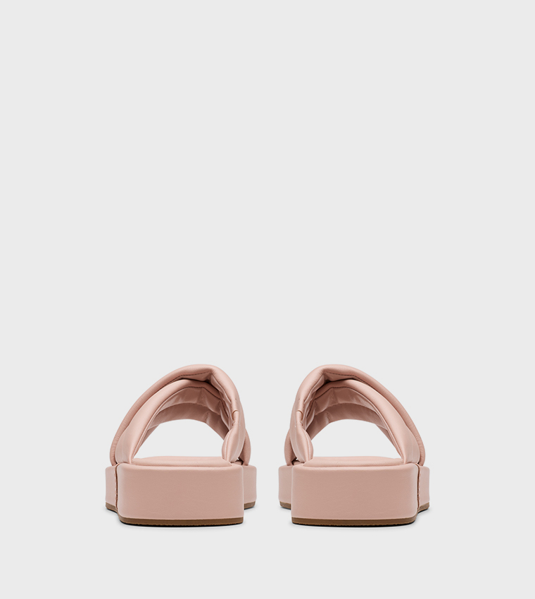 ALDA GLIDE Quilted Platform Sandal