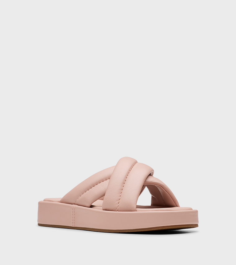 ALDA GLIDE Quilted Platform Sandal