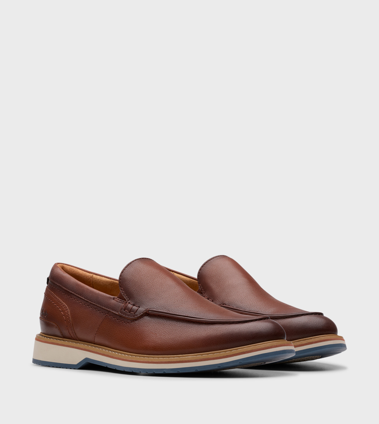 MONAHAN STEP Textured Loafers