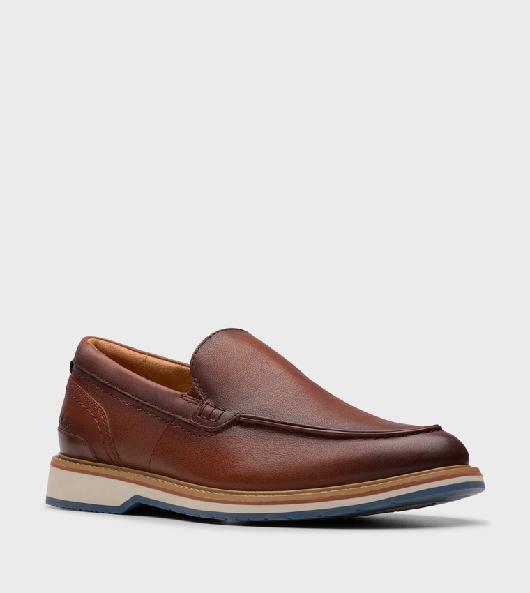 MONAHAN STEP Textured Loafers