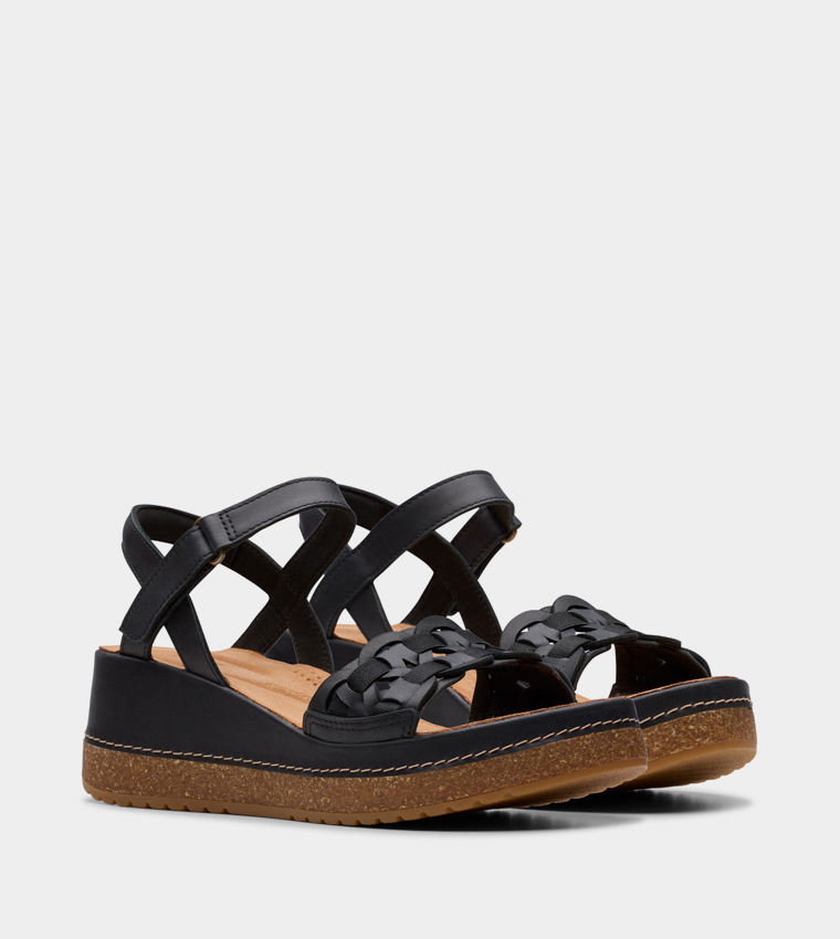 KASSANDA BAR Ankle Strap Wedges