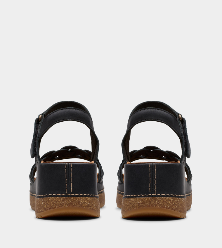 KASSANDA BAR Ankle Strap Wedges