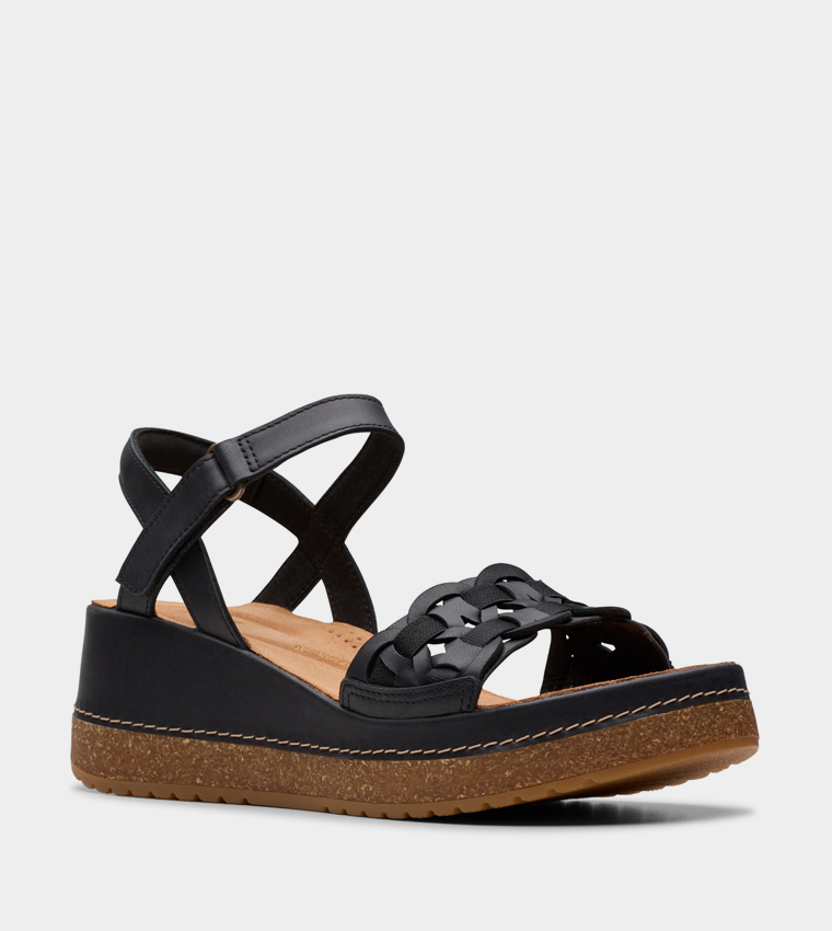 KASSANDA BAR Ankle Strap Wedges