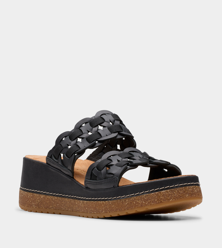 KASSANDA Braided Strap Wedges