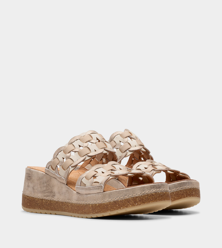 KASSANDA Braided Strap Wedges