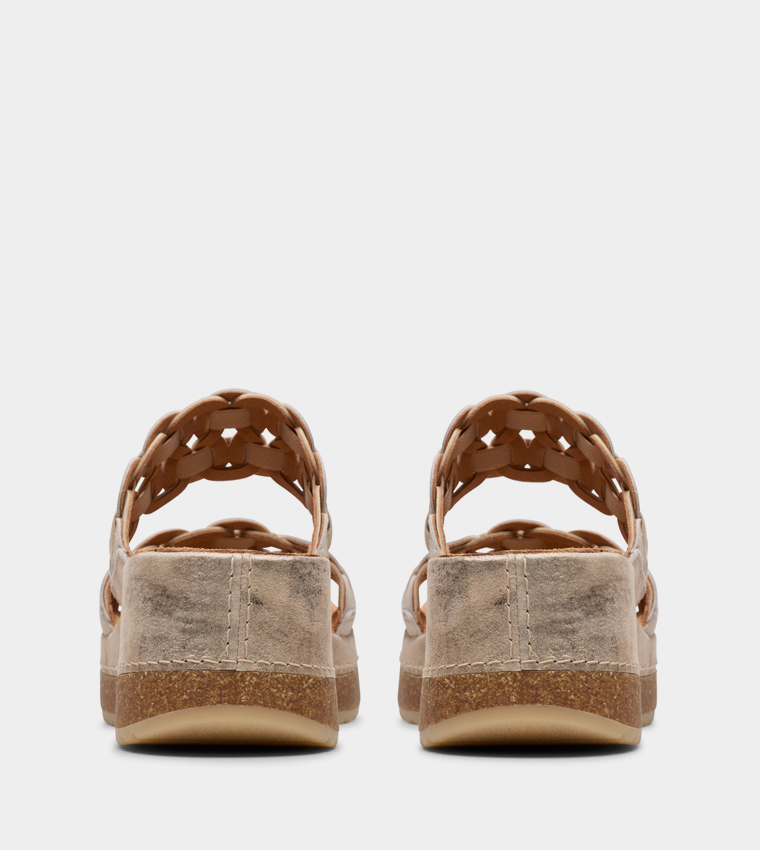 KASSANDA Braided Strap Wedges