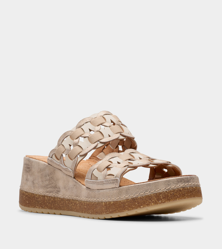 KASSANDA Braided Strap Wedges