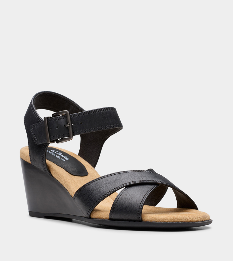 EMMALAE IRIS Ankle Strap Wedges