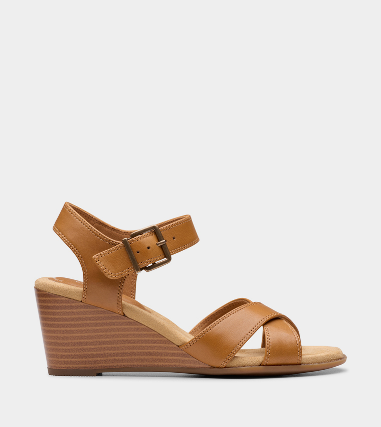 EMMALAE IRIS Ankle Strap Wedges
