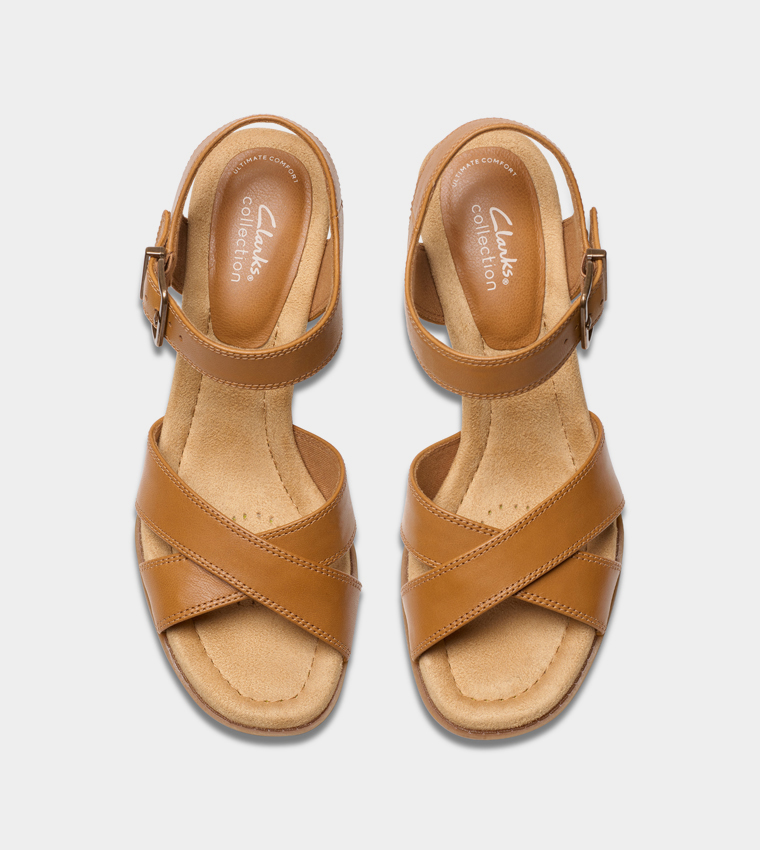 EMMALAE IRIS Ankle Strap Wedges