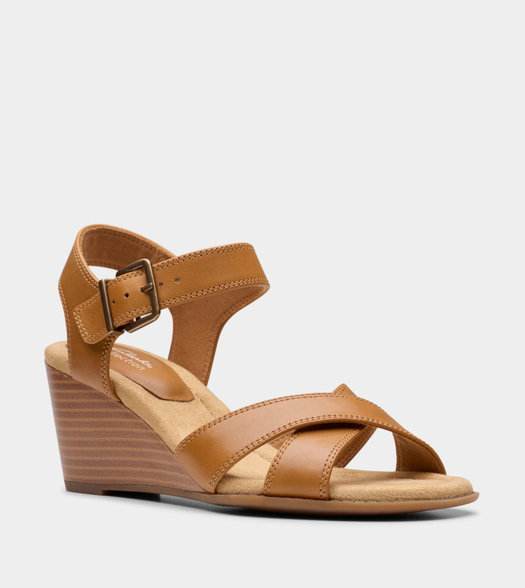 EMMALAE IRIS Ankle Strap Wedges