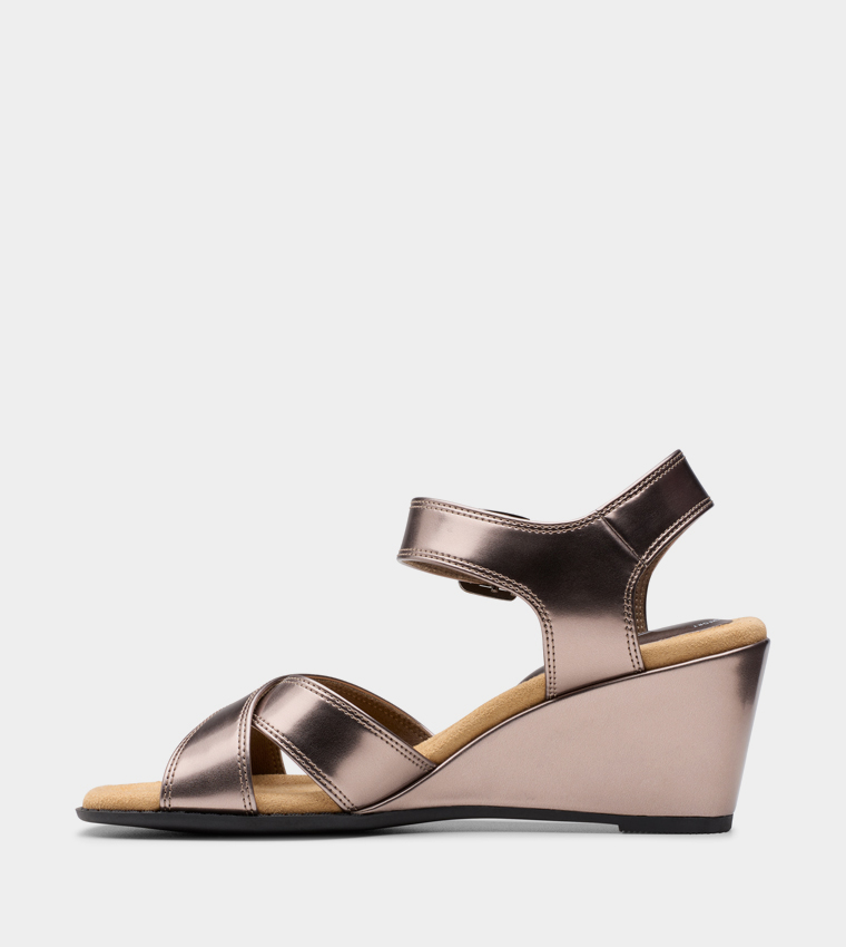 EMMALAE IRIS Ankle Strap Wedges