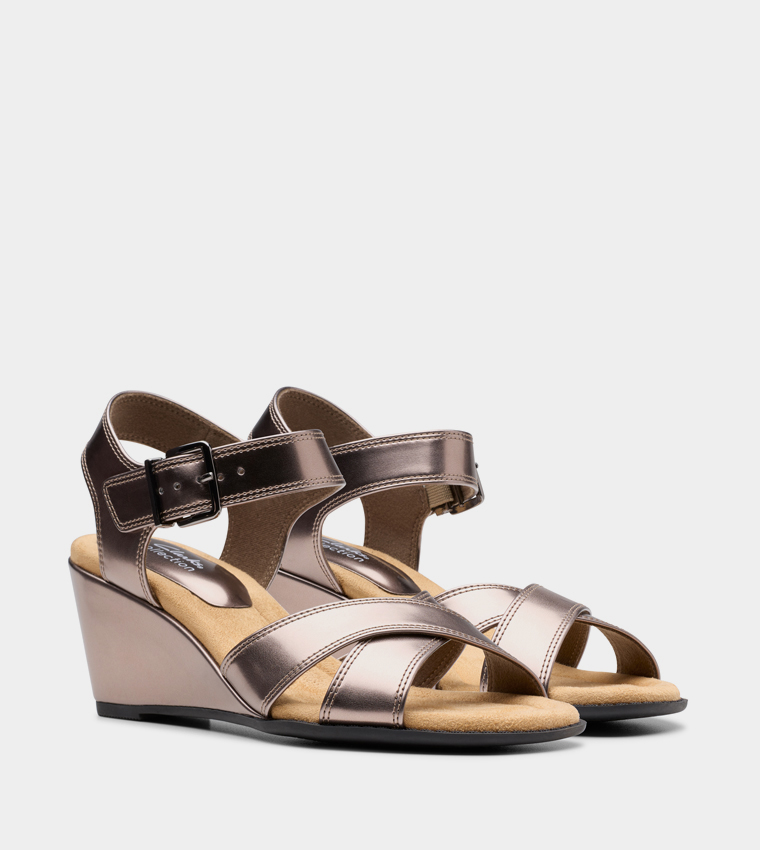 EMMALAE IRIS Ankle Strap Wedges