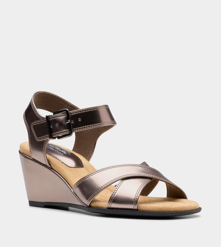 EMMALAE IRIS Ankle Strap Wedges