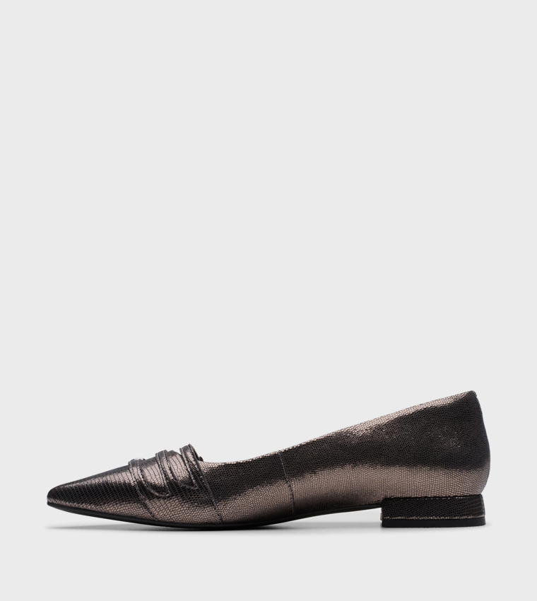 SENSA15 STRAP Pointed Toe Ballerinas