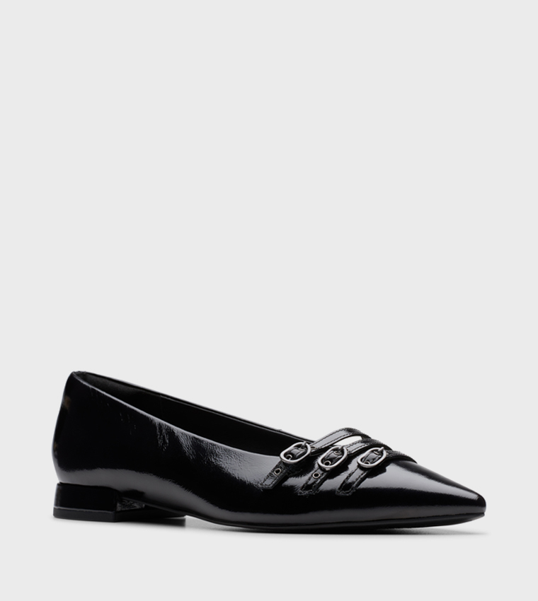 SENSA15 STRAP Pointed Toe Ballerinas