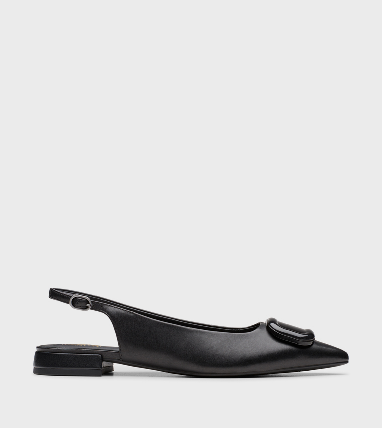 SENSA15 TRIM Textured Slingback Flats