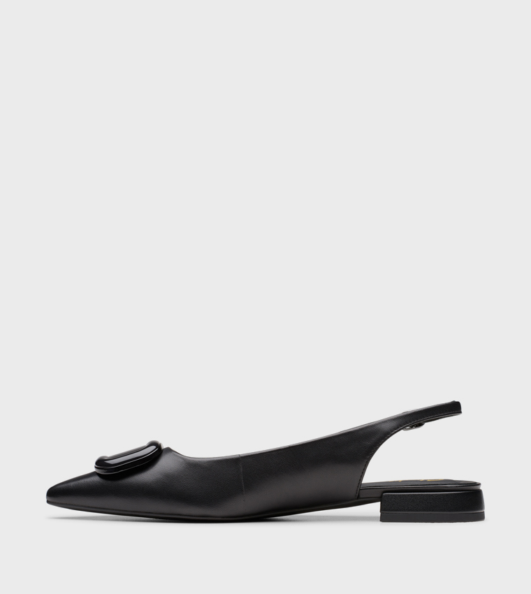 SENSA15 TRIM Textured Slingback Flats