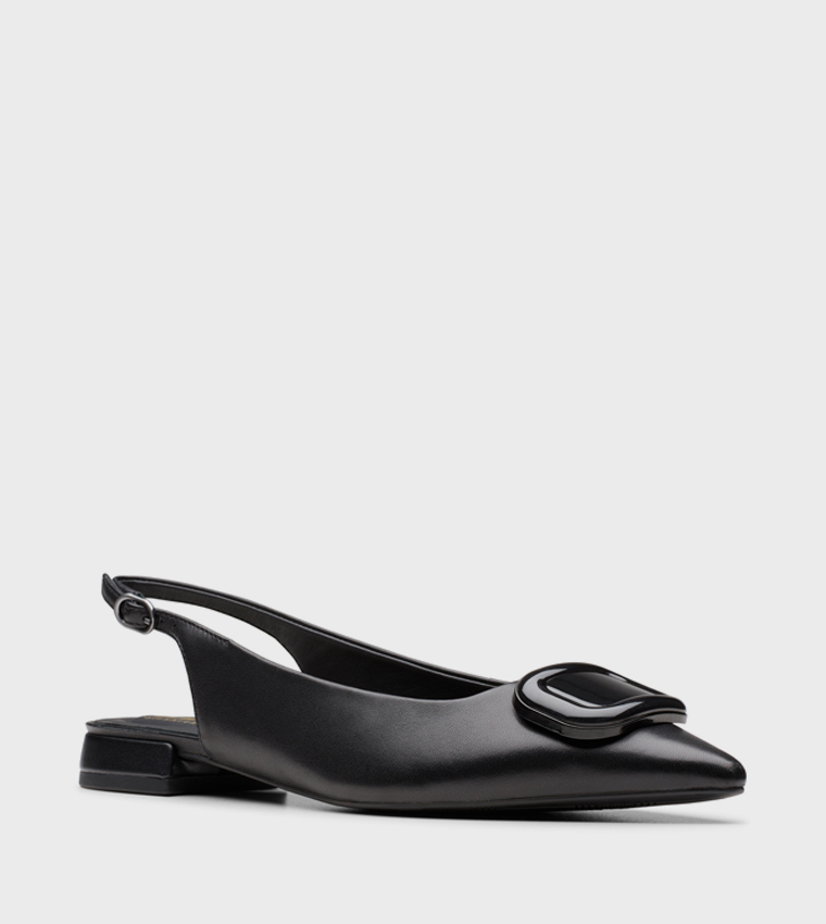SENSA15 TRIM Textured Slingback Flats