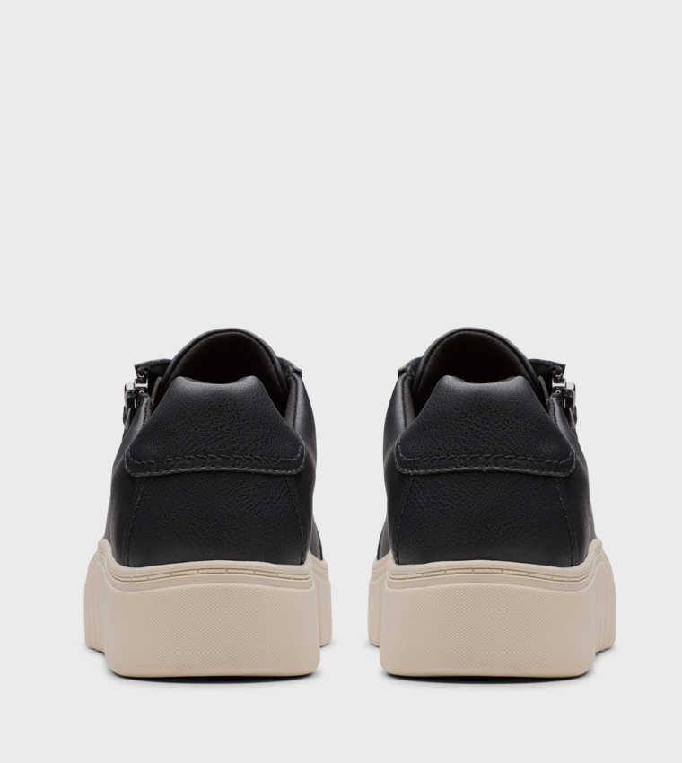 MYKAH JOY Textured Low-Top Sneakers