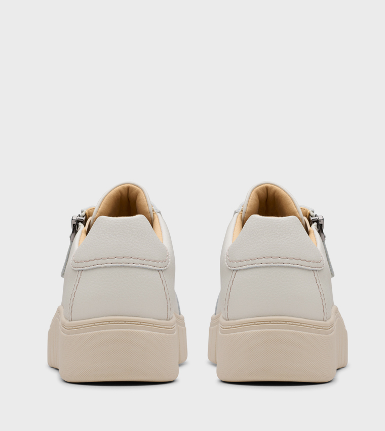 MYKAH JOY Textured Low-Top Sneakers