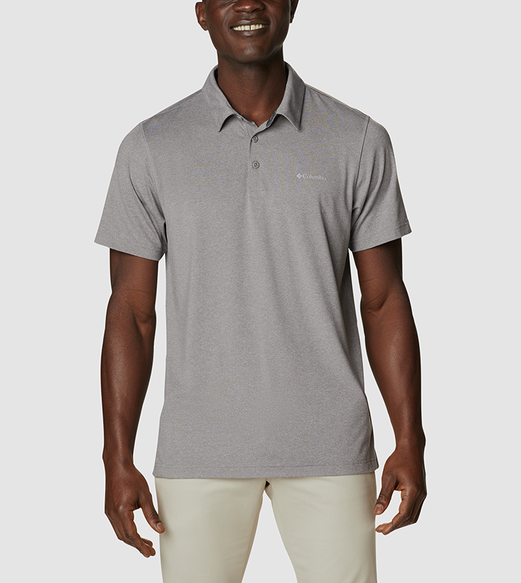 Cool grey cheap polo shirt