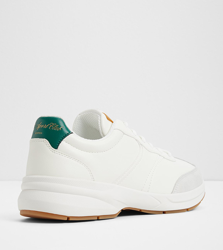CLUBCHIC Textured Lace-Up Sneakers