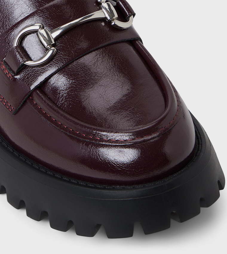 CLUELESSS Horsebit Penny Loafers