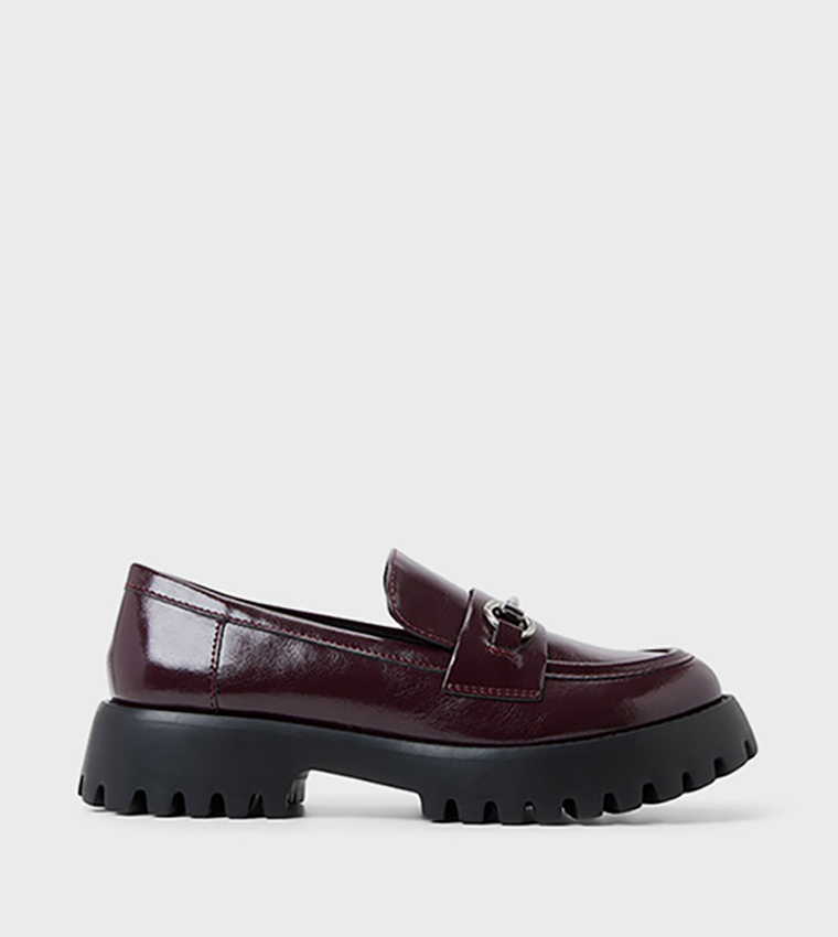 CLUELESSS Horsebit Penny Loafers