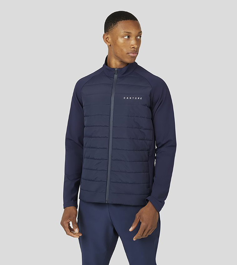 Buy Castore Golf Hybrid Quilted Jacket In Navy 6thStreet UAE