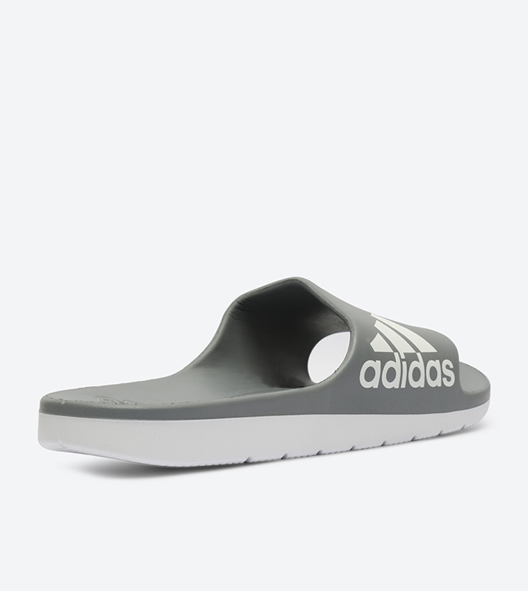 Buy Adidas Aqualette Cloudfoam Slides Grey CM7930 In Grey 6thStreet Kuwait