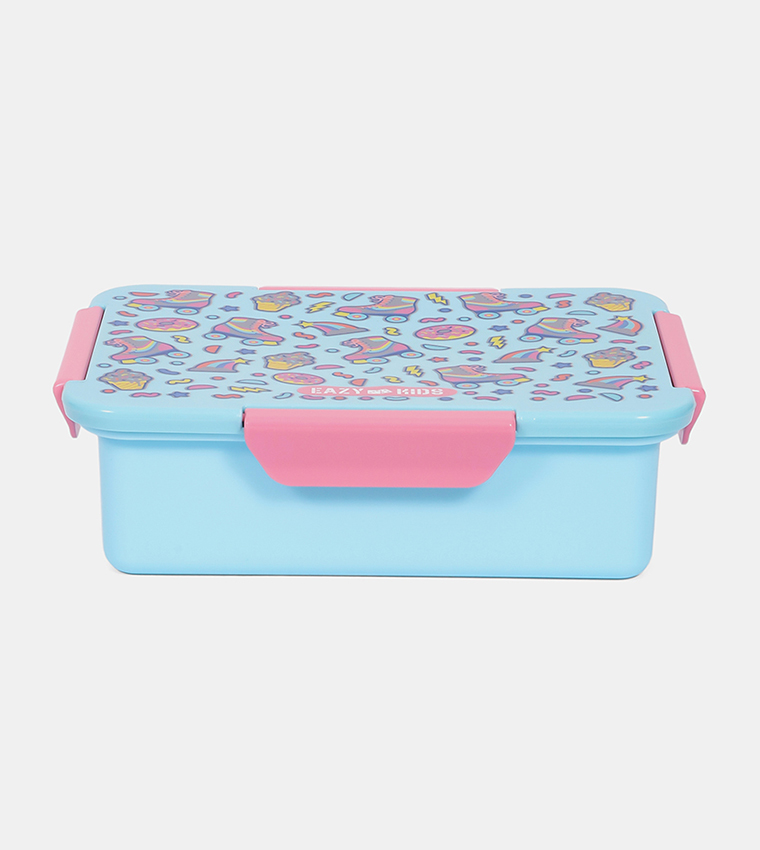 Buy Eazy Kids @ Sambox Gen Z Skater Printed Lunch Box Set In Blue ...