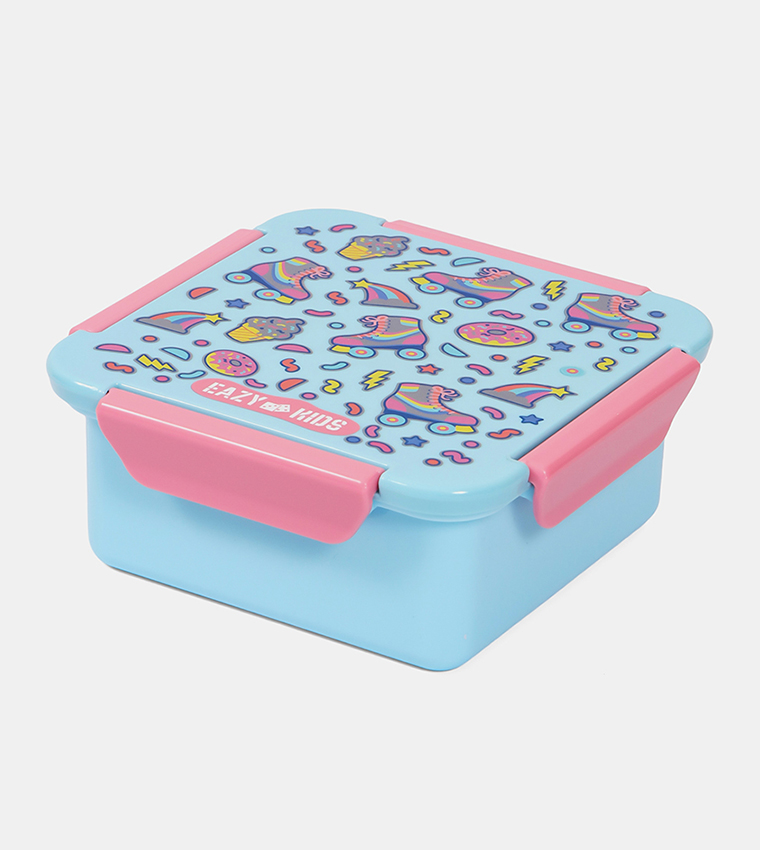 Buy Eazy Kids @ Sambox Gen Z Skater Printed Lunch Box Set In Blue ...