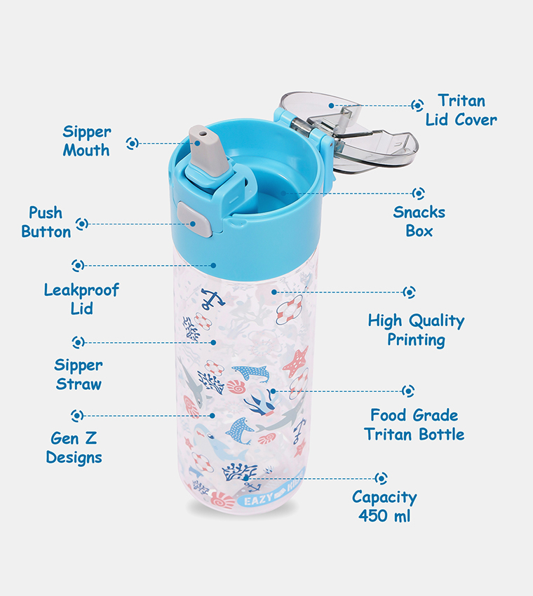 Hot Wheels Tritan Water Bottle 650 ML