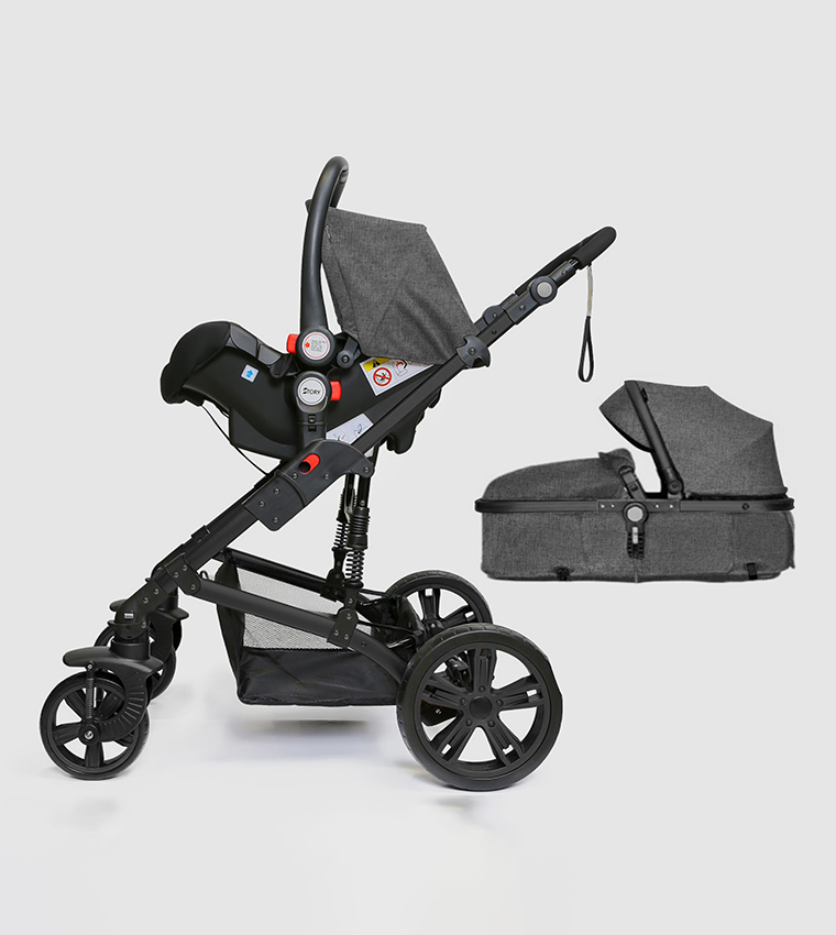 3-in-1 Pram Stroller and Infant Car Seat Bundle