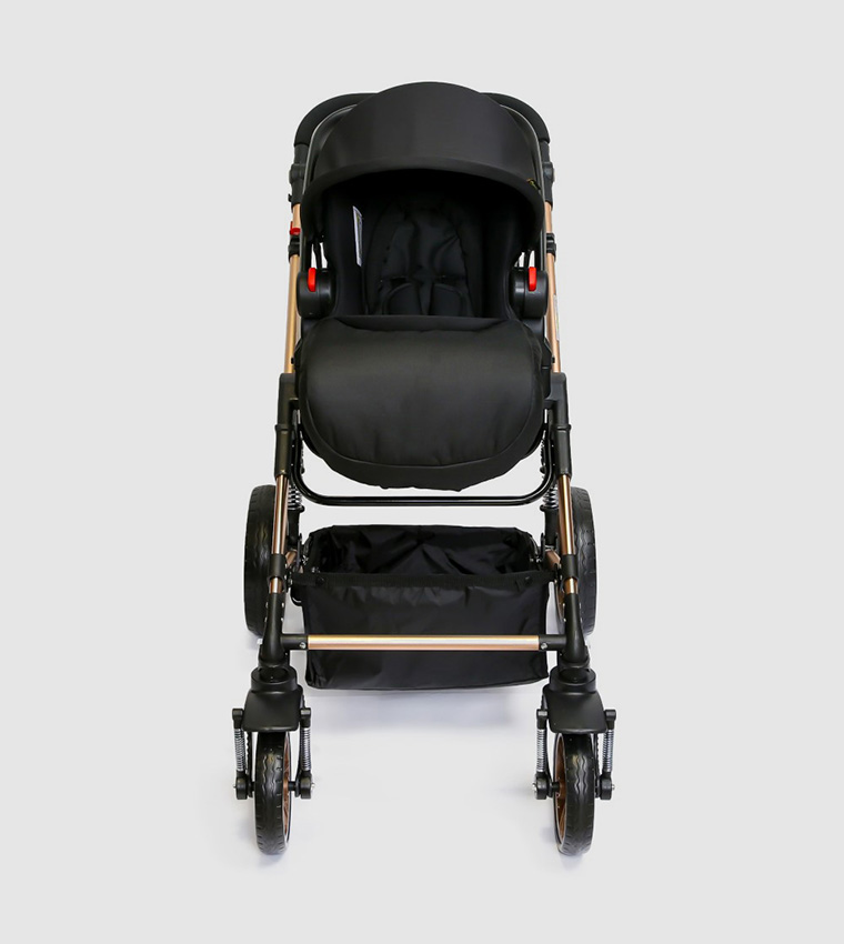 3-in-1 Pram Stroller + Infant Car Seat
