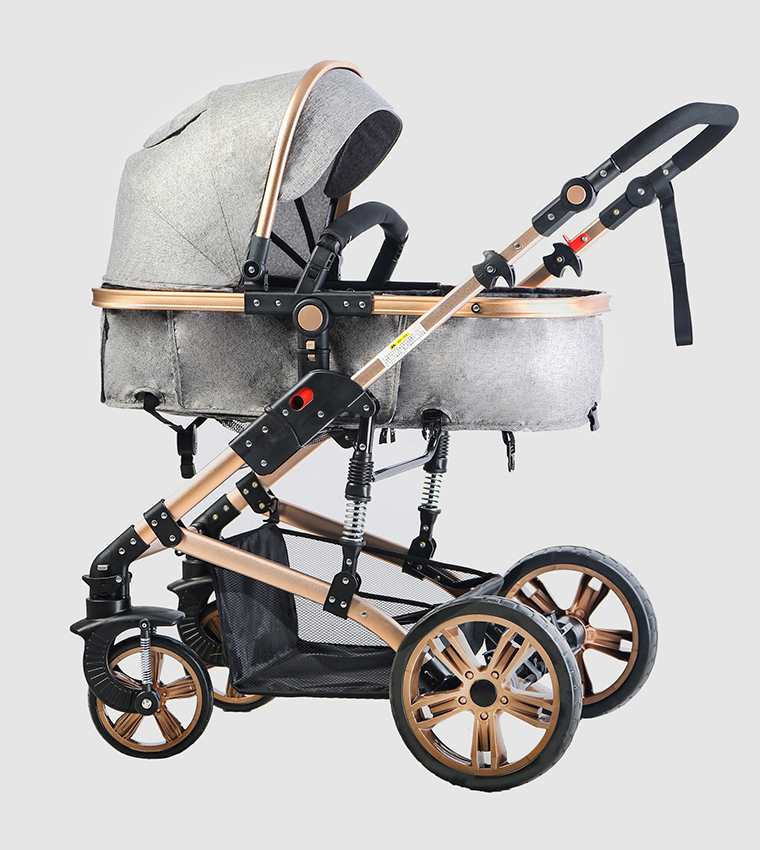 3-in-1 Stroller + Diaper Bag + Hooks