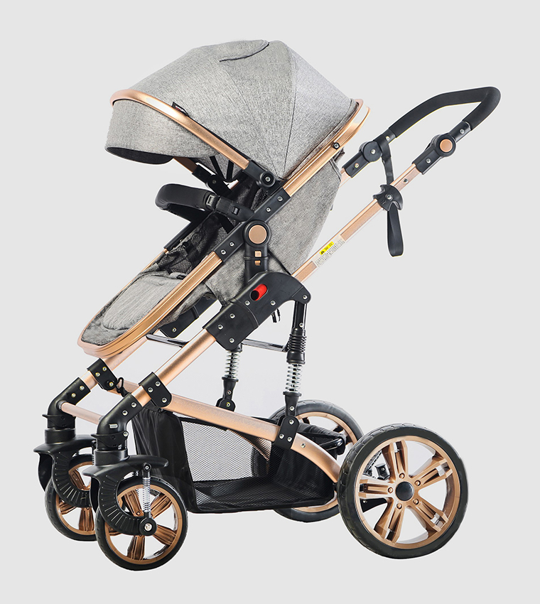 3-in-1 Stroller + Diaper Bag + Hooks