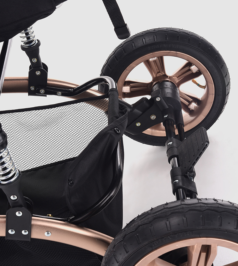 3-in-1 Stroller + Diaper Bag + Hooks