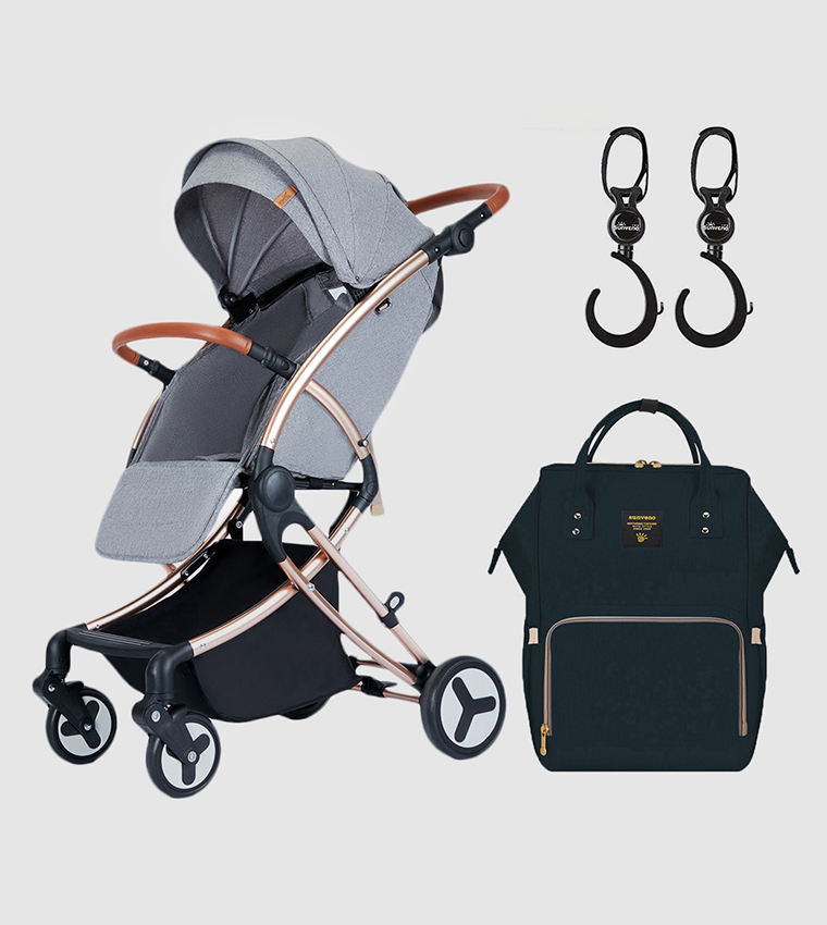 Feather Lite A1 + Diaper Bag and Hooks