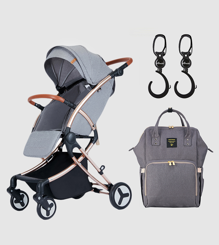Feather Lite A1 + Diaper Bag and Hooks