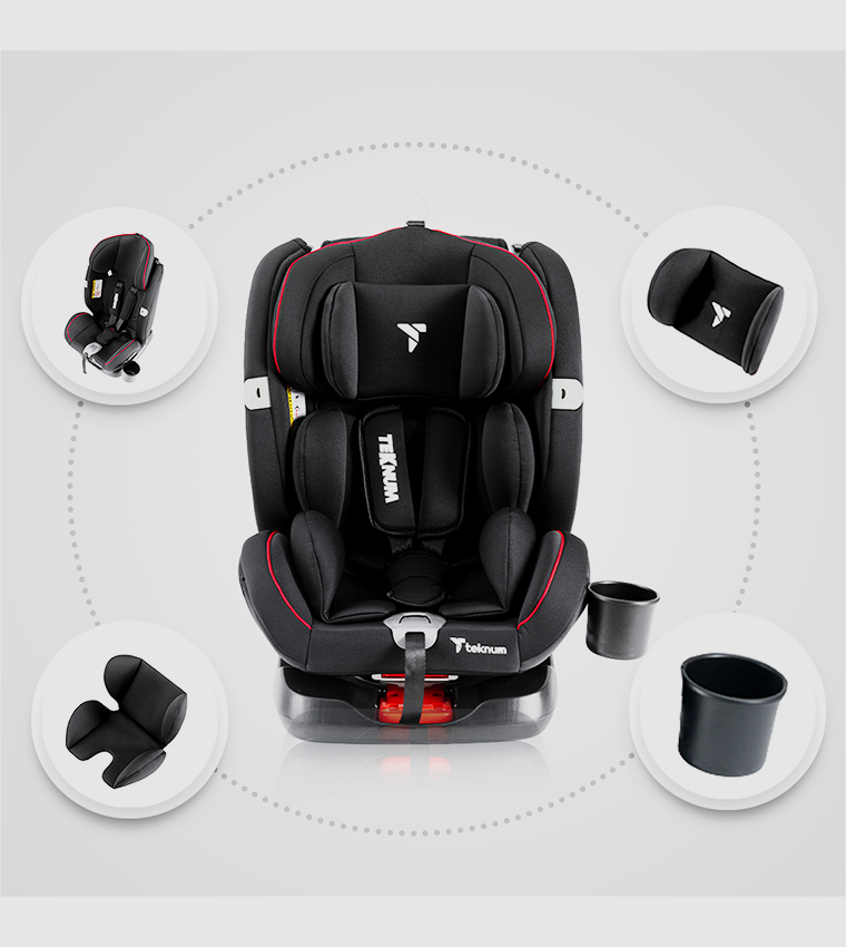 Evolve 360 Car Seat with Fashion Diaper Bag