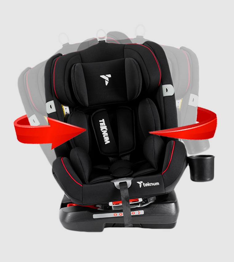 Evolve 360 Car Seat with Fashion Diaper Bag