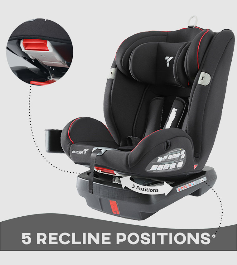 Evolve 360 Car Seat with Fashion Diaper Bag