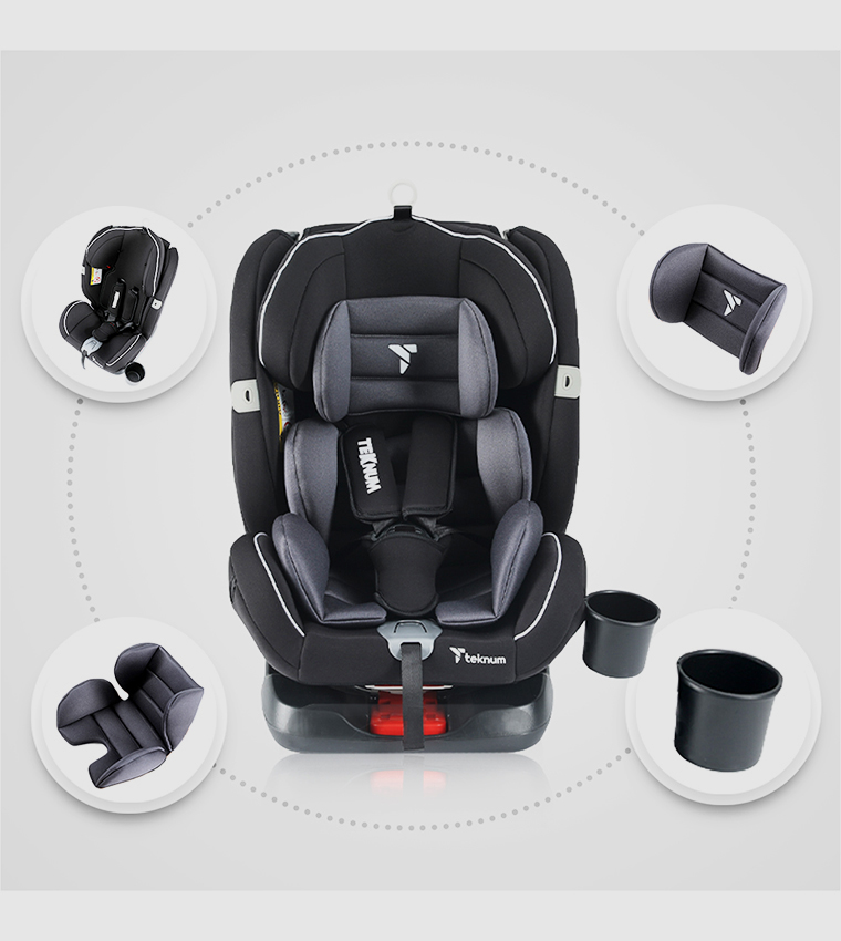 Evolve 360 Car Seat with Fashion Diaper Bag