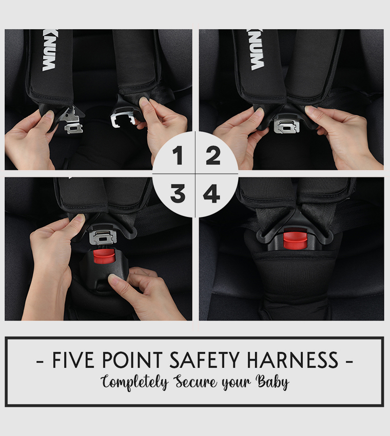 Evolve 360 Car Seat with Fashion Diaper Bag